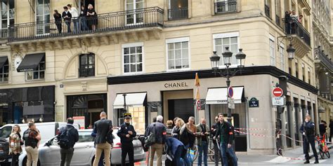 Braquage d'une boutique Chanel: le montant du préjudice.